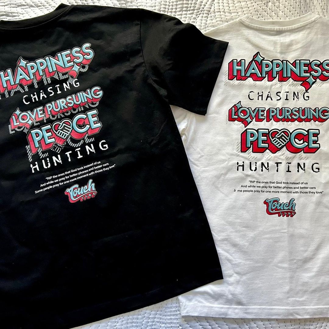 Touchline Peace Hunting Merch Continues To Fly Off The Shelves