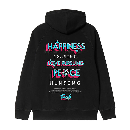 Touchline Peace Hunting Hoodie - Black