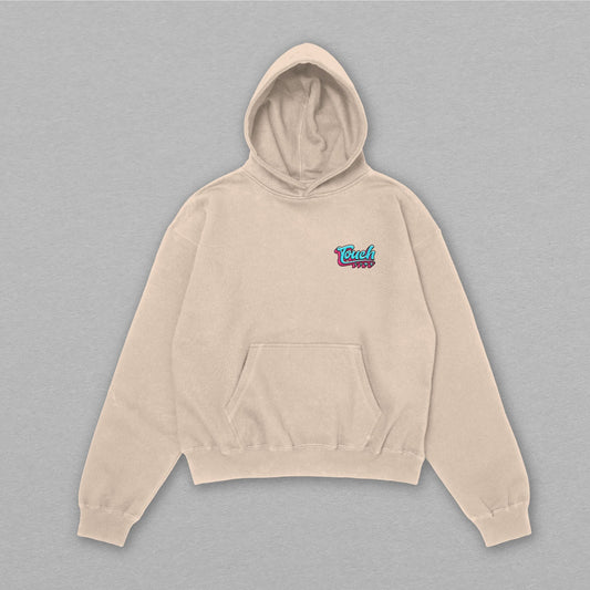Touchline Peace Hunting Hoodie- Cream White