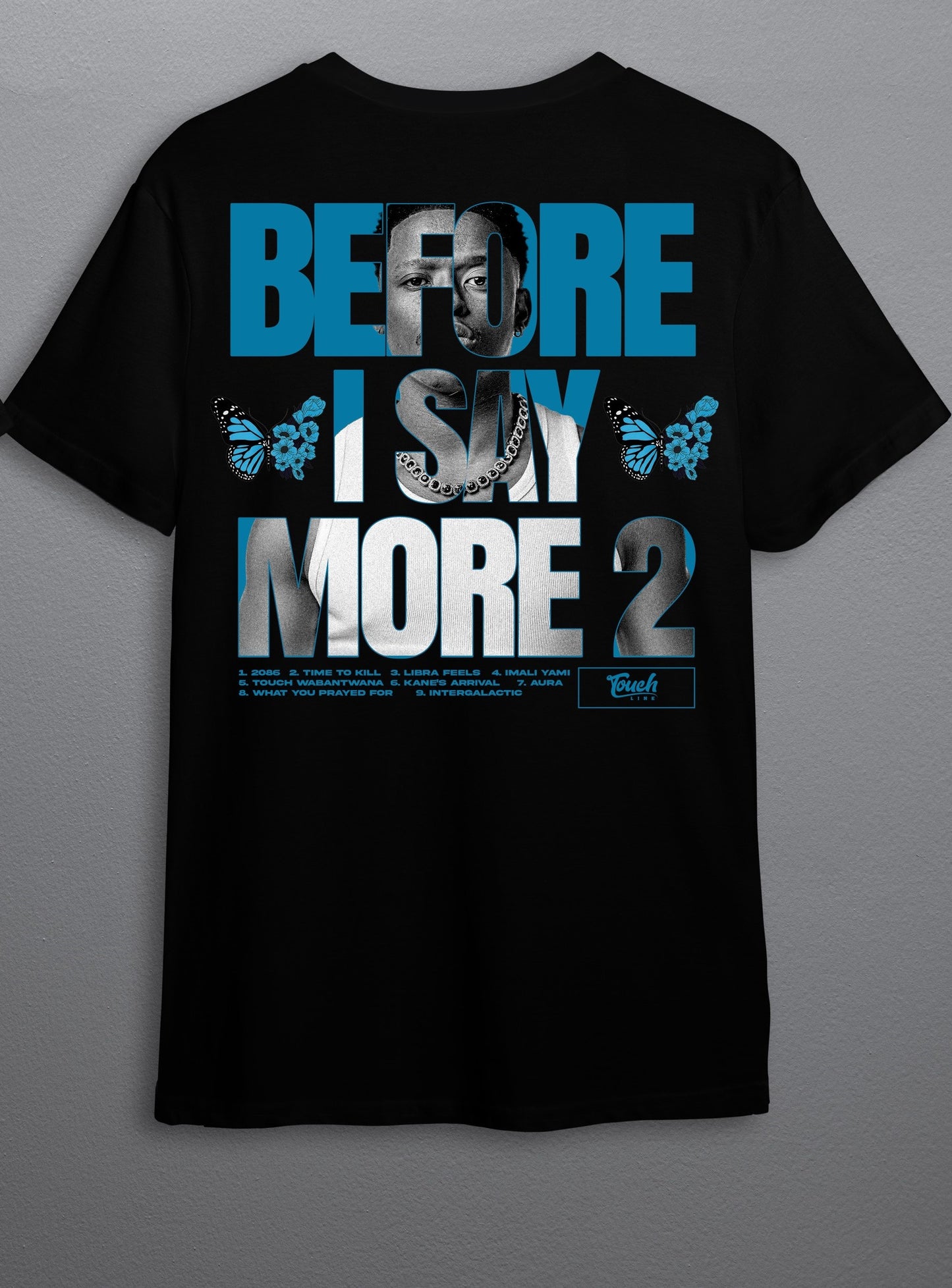 Black Before I Say More T-shirt